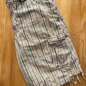 Point Zero Mens Cotton Cargo Shorts